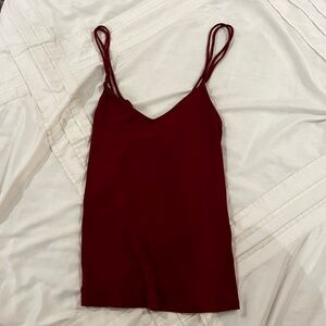 Silence + Noise Deep Red Camisole size small